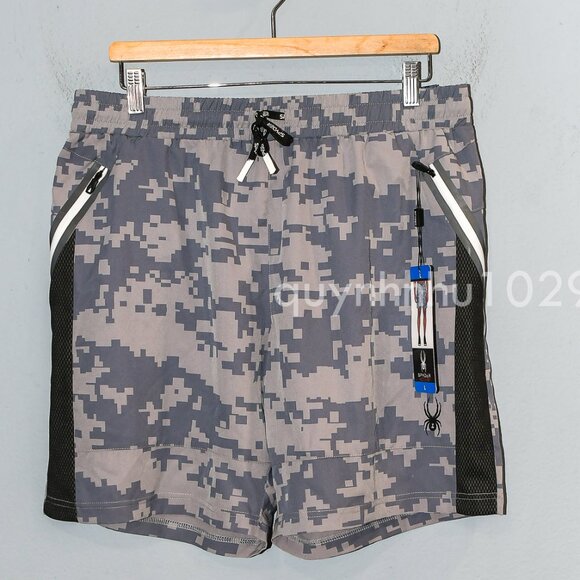 Spyder Active Men’s Woven Short gray - Picture 2 of 9